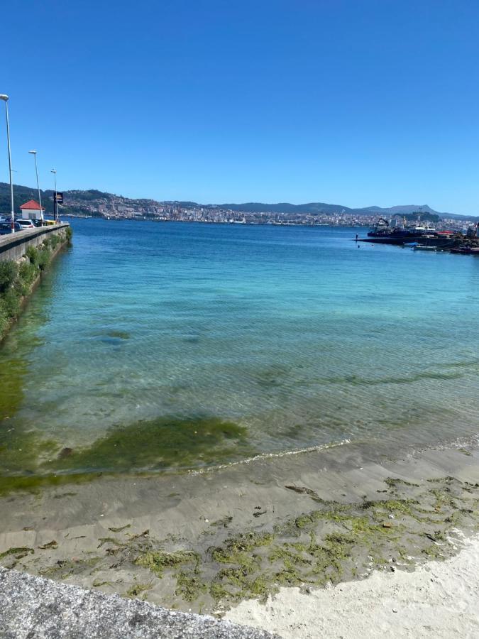 شقة Apartamento Turistico Al Lado De La Ria De Vigo Moaña المظهر الخارجي الصورة